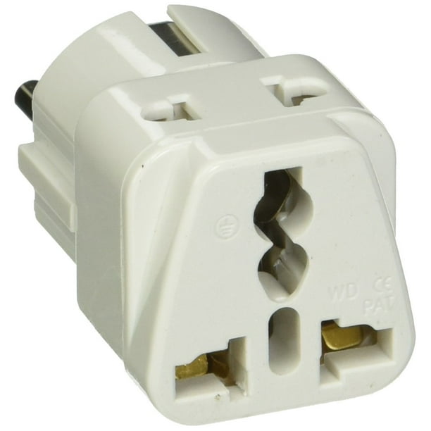 CKITZE BA-10-3P Grounded Universal 2-in-1 Type D Plug Adapter 3 Pack CKITZE BA-10-3P Grounded Universal 2-in-1 Type D Plug Adapter 3 Pack